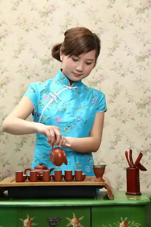 茶道茶艺美女