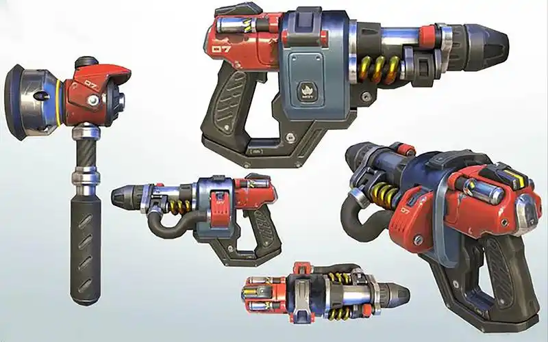 守望先锋托比昂炮台工程师硬表面武器制作教程maya一样很好用系列二