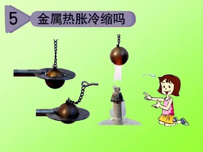 5,金属的热胀冷缩ppt