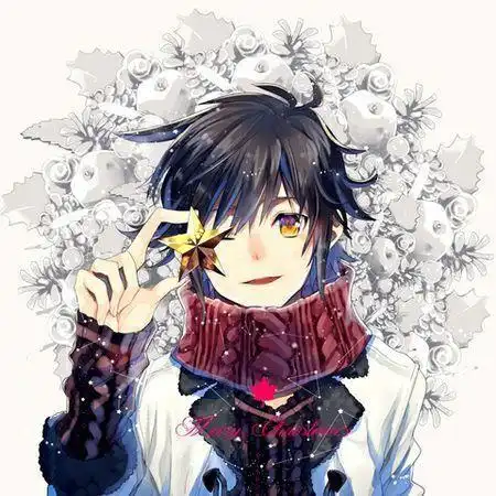 二次元异瞳男神头像