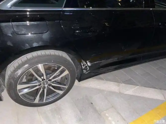 【图】2020a6右后车门剐蹭,需要钣金嘛,大概维修费用_奥迪a6l/a6(进口