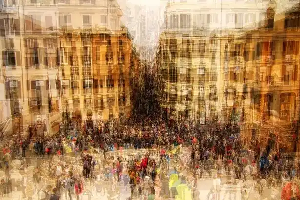 镜头晃一晃 身边的城市竟这般炫彩迷幻