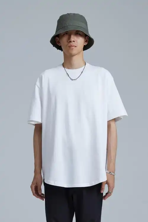 insaitheavyroundtee重磅长绒圆弧下摆层次宽松t恤