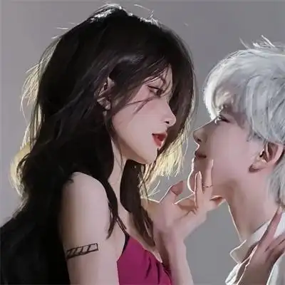 qq情侣双人头像高清图片 唯美意境情头一对两张_情侣头像_美头网