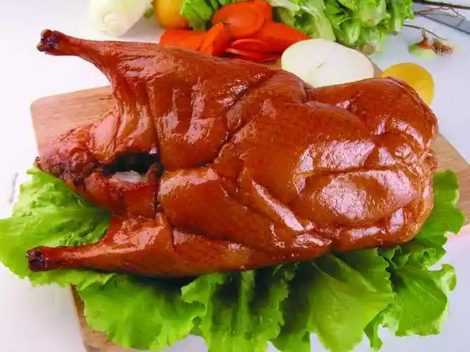 可口的北京烤鸭图片