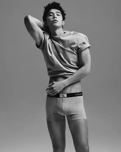 历届ck男模不仅靠颜值,还靠身材……_张艺兴_内衣_偶像