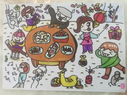 五年级一班丁梦瑶——年俗文化