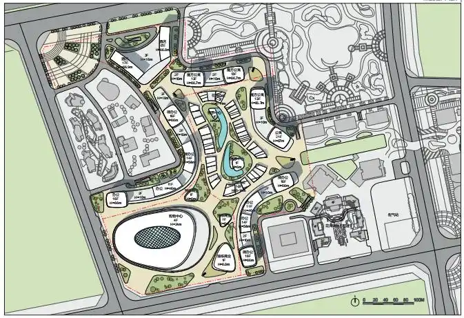 [成都]空港国际办公商业社区城市设计