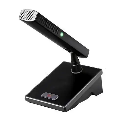 ke-906会议麦克风鹅颈电容式话筒 黑色固定方杆【图片 价格 品牌 报价