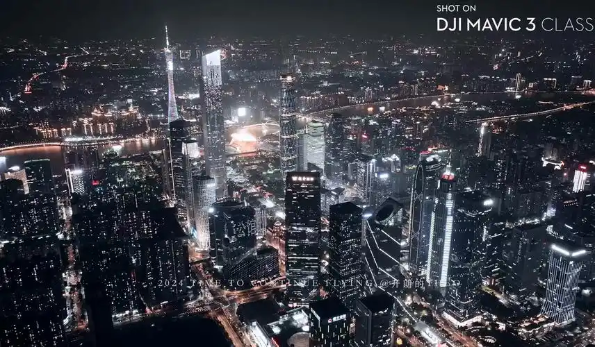 欢迎来到亚洲第一省会-广州,以航拍的视角带你俯瞰整座珠江新城