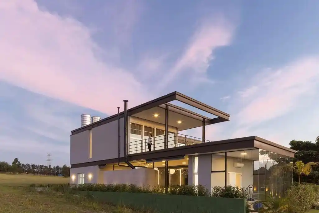 你见过用钢结构做的别墅吗超美