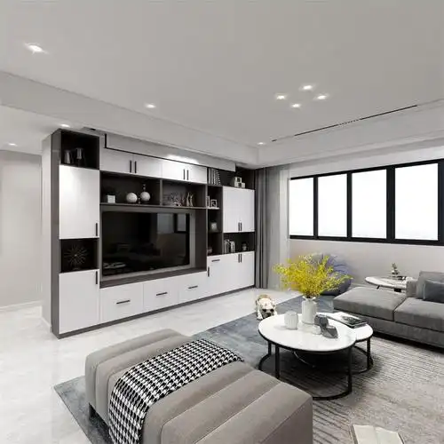 180平米新房,三居室装修才花20万元,邻居看了羡慕不已!