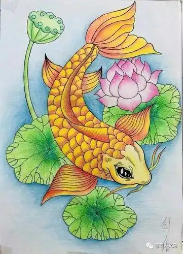 简笔画美术作品