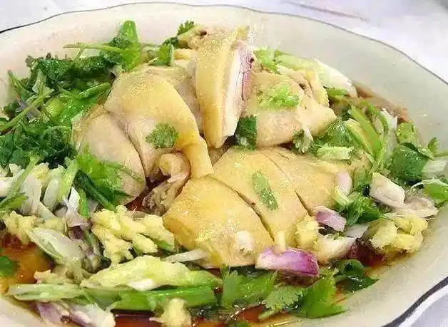 06白切鸡的升级版,就是姜葱鸡