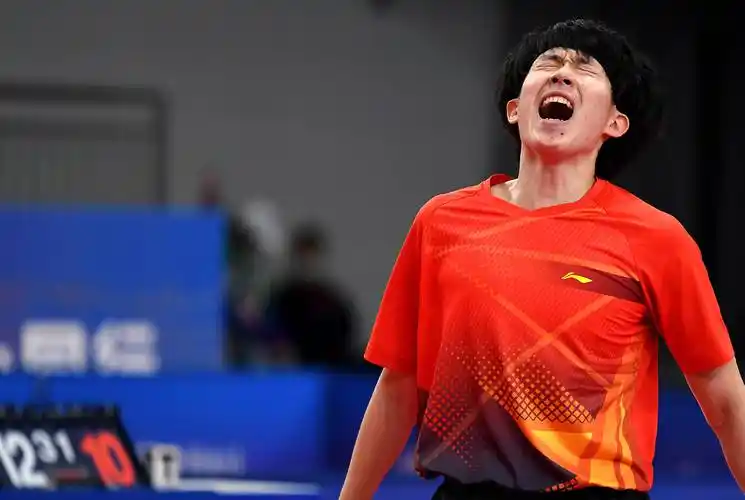 乒乓球——男子单打1/4决赛:王楚钦晋级四强