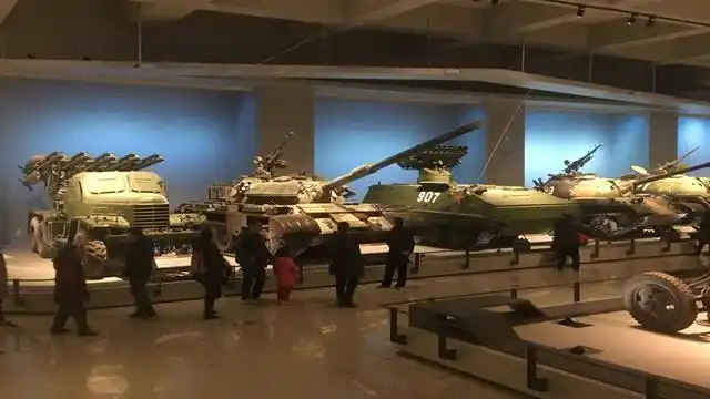 对越作战胜利的象征,被收藏在军事博物馆,陈列位置十分独特
