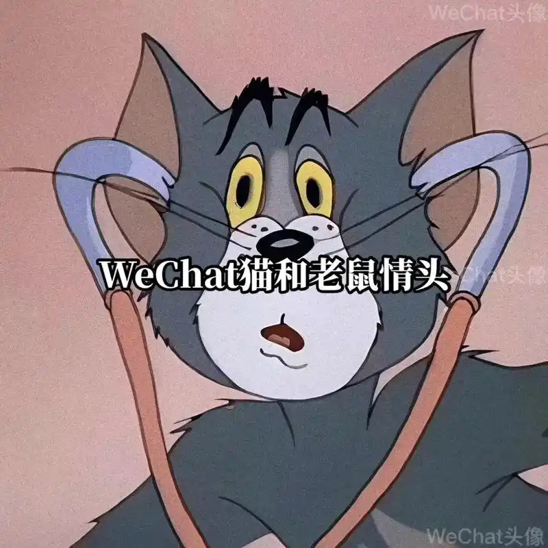 wechat猫和老鼠情头.#猫和老鼠情侣头像 #情侣头像 # - 抖音