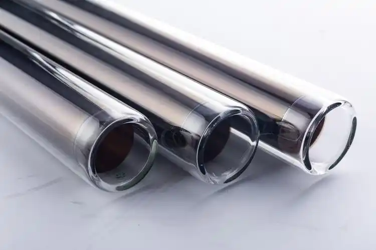 蓝色热管玻璃真空管太阳能热水器集热器太阳能收集器