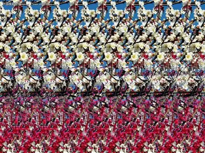 想这样的二维图像产生错觉生成三维图像的图片是怎么制作的