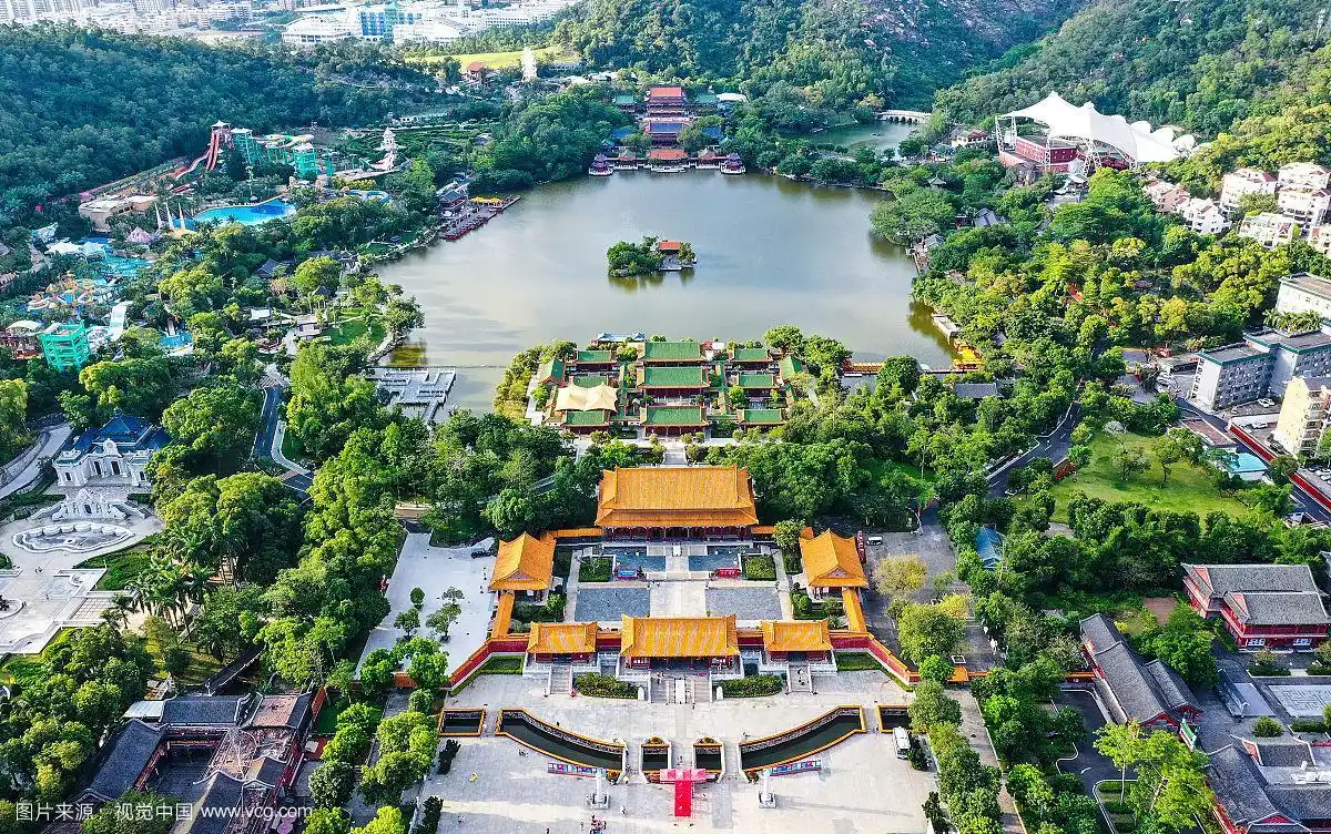 《俯瞰圆明新园》