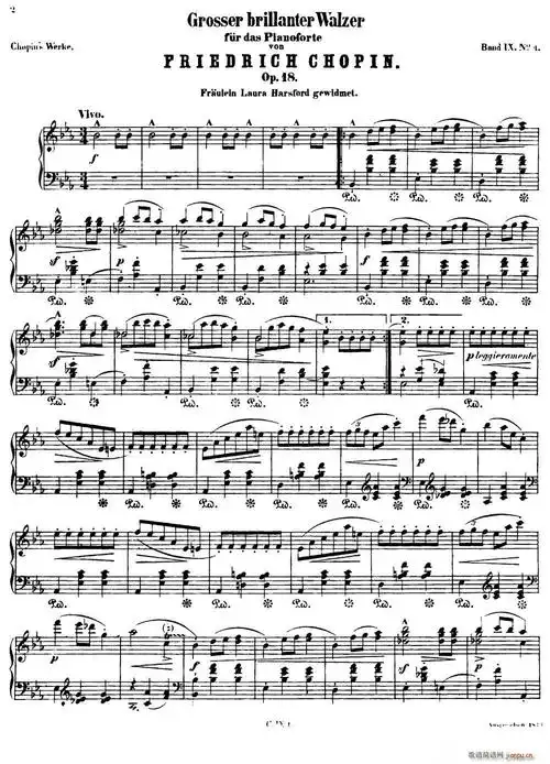 grandevalsebrillanteop18降e大调华丽圆舞曲op18