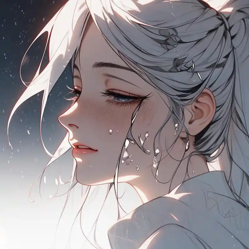 女生流泪头像91谁看了不迷糊～ 女生流泪头像来啦!