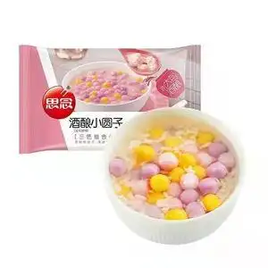 思念酿酒彩色小圆子送米酒料包300g/1袋方便冷冻食品