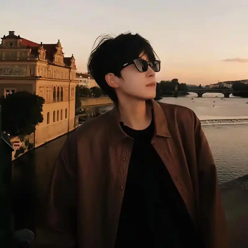 2024最新款ins冷酷高级质感微信头像.#男头 #优质头像 - 抖音