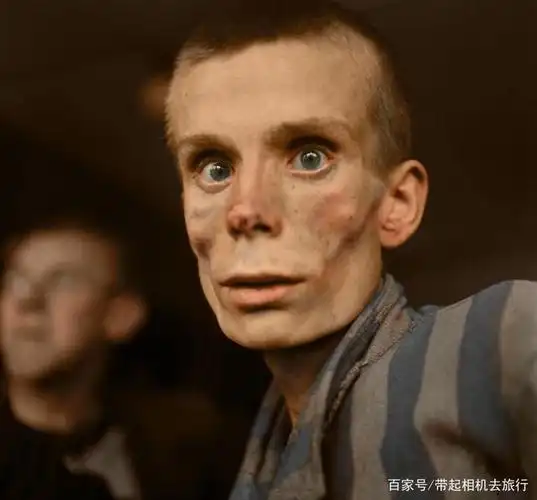 令人唏嘘的画面:给二战时犹太集中营里的老照片上色