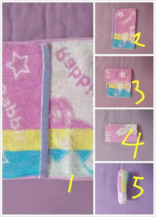 毛巾如何站起来?(三)