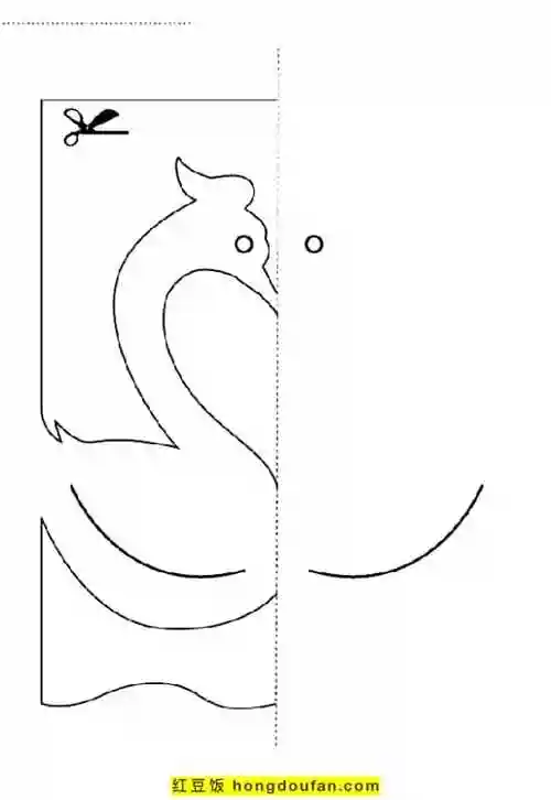 11张超有趣的幼儿剪纸图纸免费下载男孩叶子女巫小丑