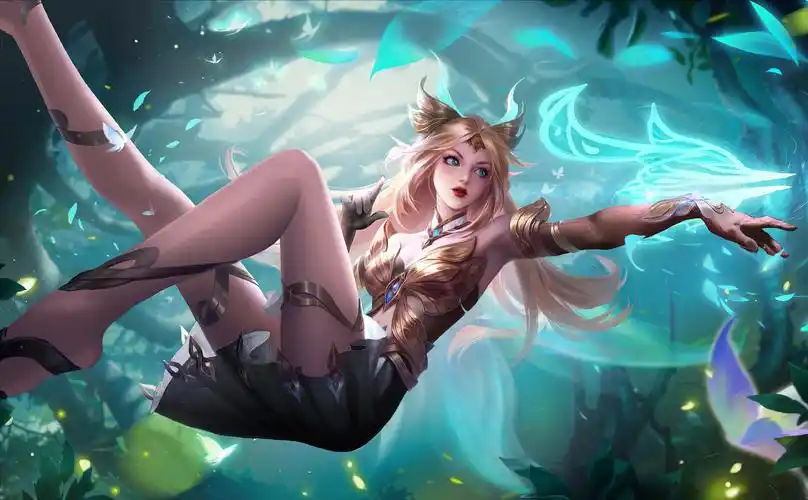 王者荣耀艾琳一图 女武神去布料