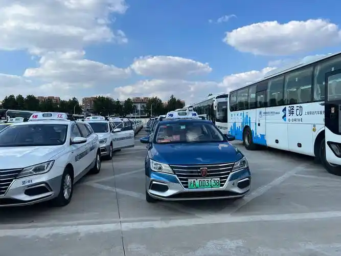 本届进博会,管理部门组建了3000辆规模的新能源出租车进博会专属保障