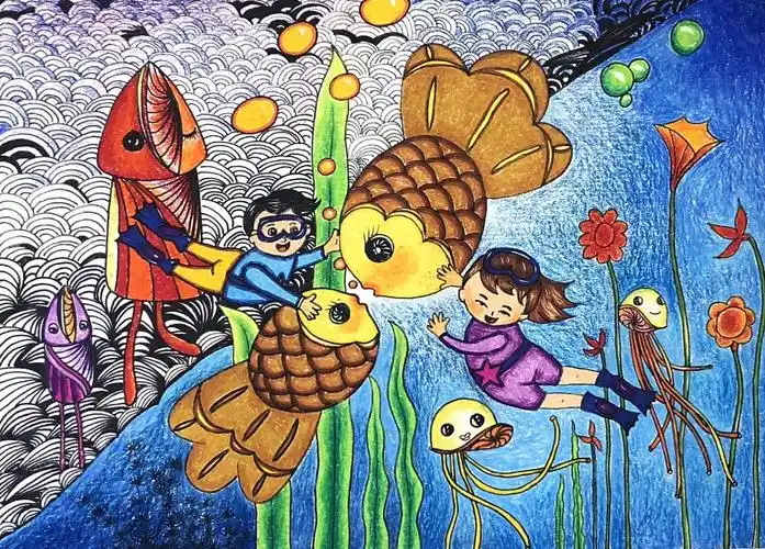 炫彩未来——漯河市第二实验小学第六届"童心艺海"优秀绘画作品展