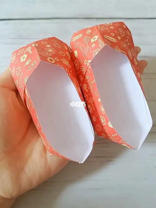 一张纸折鞋子