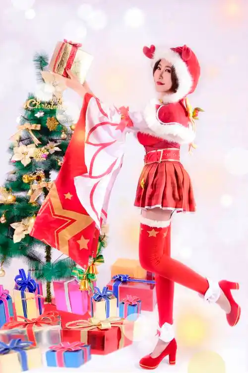 王者荣耀 貂蝉·圣诞恋歌cosplay