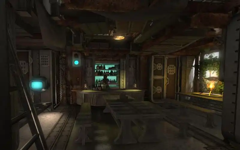 ff14装修废土风酒吧公寓无滤镜