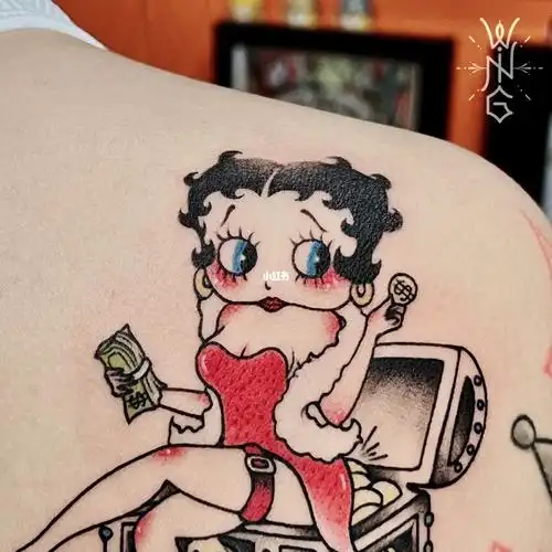 90数钱的贝蒂女孩06