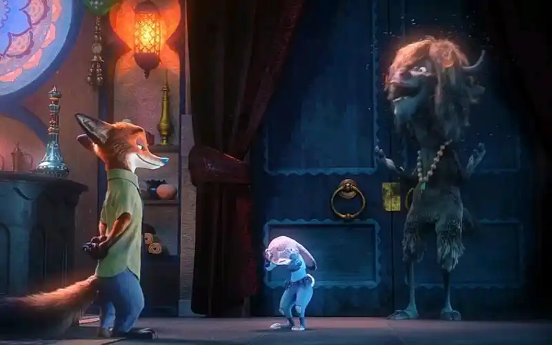 疯狂动物城02怕羞就不要去了