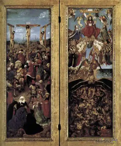 最后审判细节扬凡艾克janvaneyck高清作品欣赏