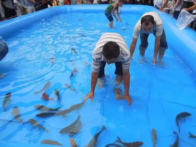 总动员 鱼池大作战大汉龙城让您亲自体验一场现实版的捕鱼达人新化第