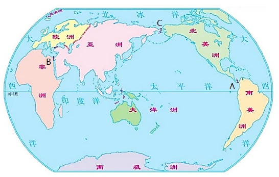 初中地理综合库 世界地理 陆地和海洋 大洲和大洋 七大洲和四大洋 七