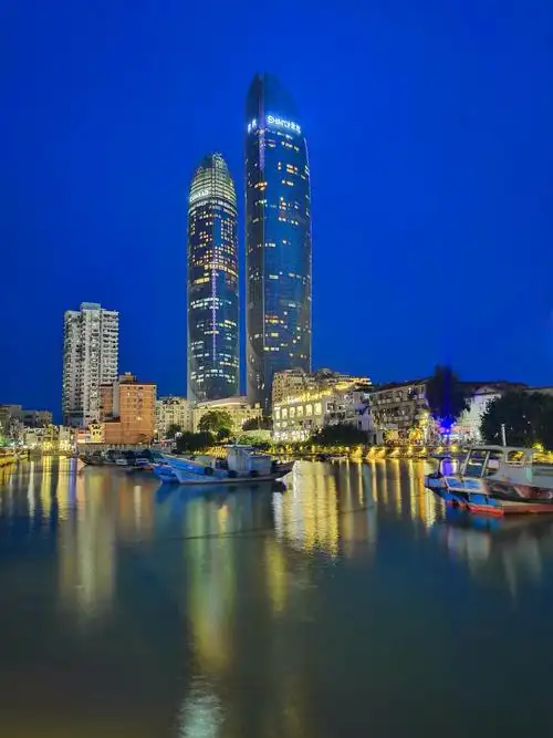 厦门世贸双子塔夜色 - 花粉随手拍夜景 花粉俱乐部