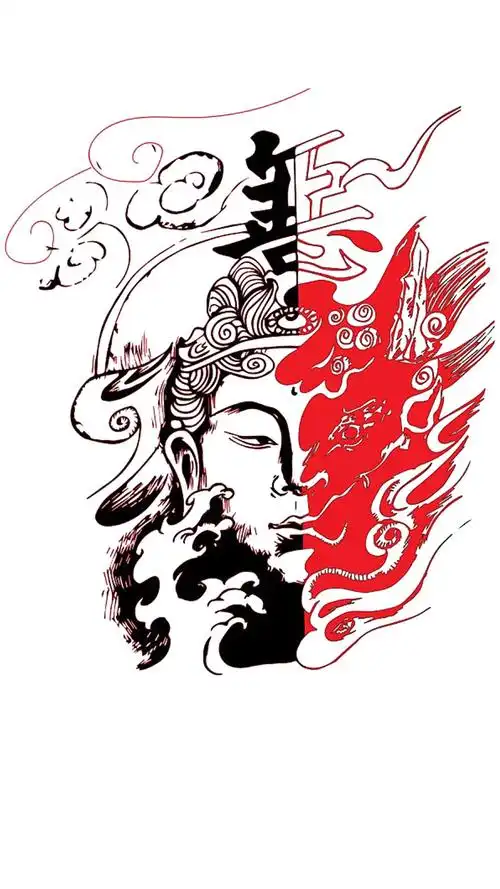 一心向佛无奈成魔壁纸一念成神一念成魔的壁纸