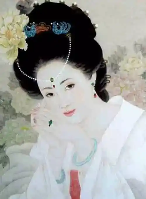 杨玉环的美是最"独特"的,因为她是一位"胖美人",在以胖为美的唐朝也