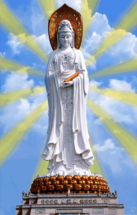 精美观世音菩萨圣像,见者多福!多寿!保佑全家平安