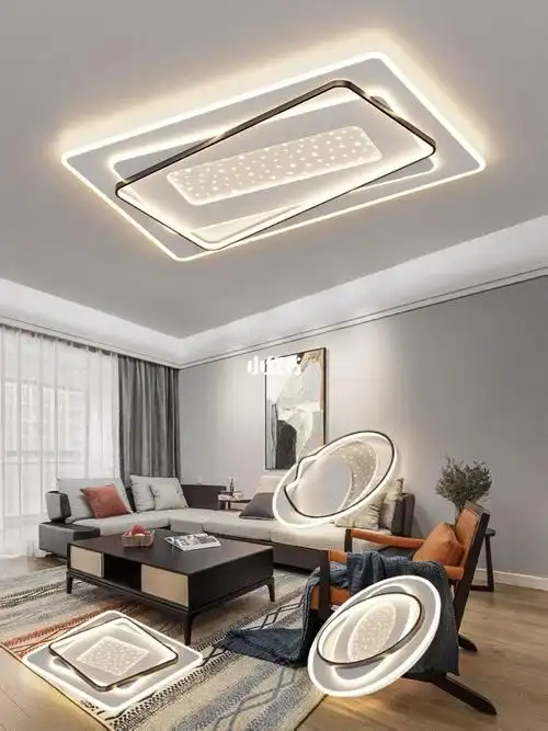 led吸顶灯客厅现代简约大气主卧室房间灯具