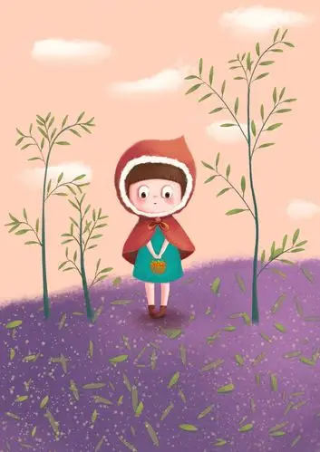 小红帽|插画|绘本|14铅笔 - 原创作品 - 站酷 (zcool)