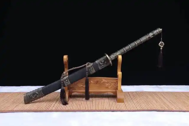 冷兵器青龙康熙战刀,鉴赏