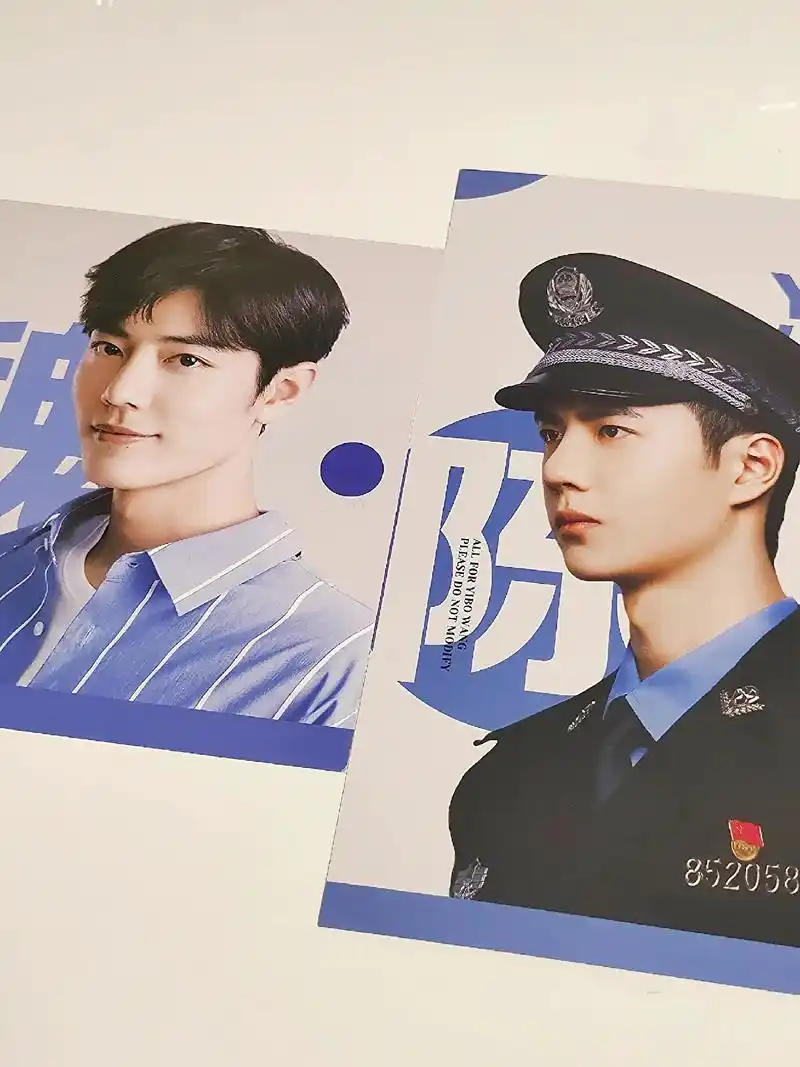 "长大后 想嫁给救我的警察."#博君一肖 #周边 #肖战王一 - 抖音